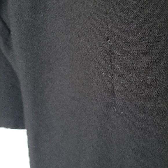 Eileen Fisher Fit and Flare V Neck Dress, L - Picture 9 of 9